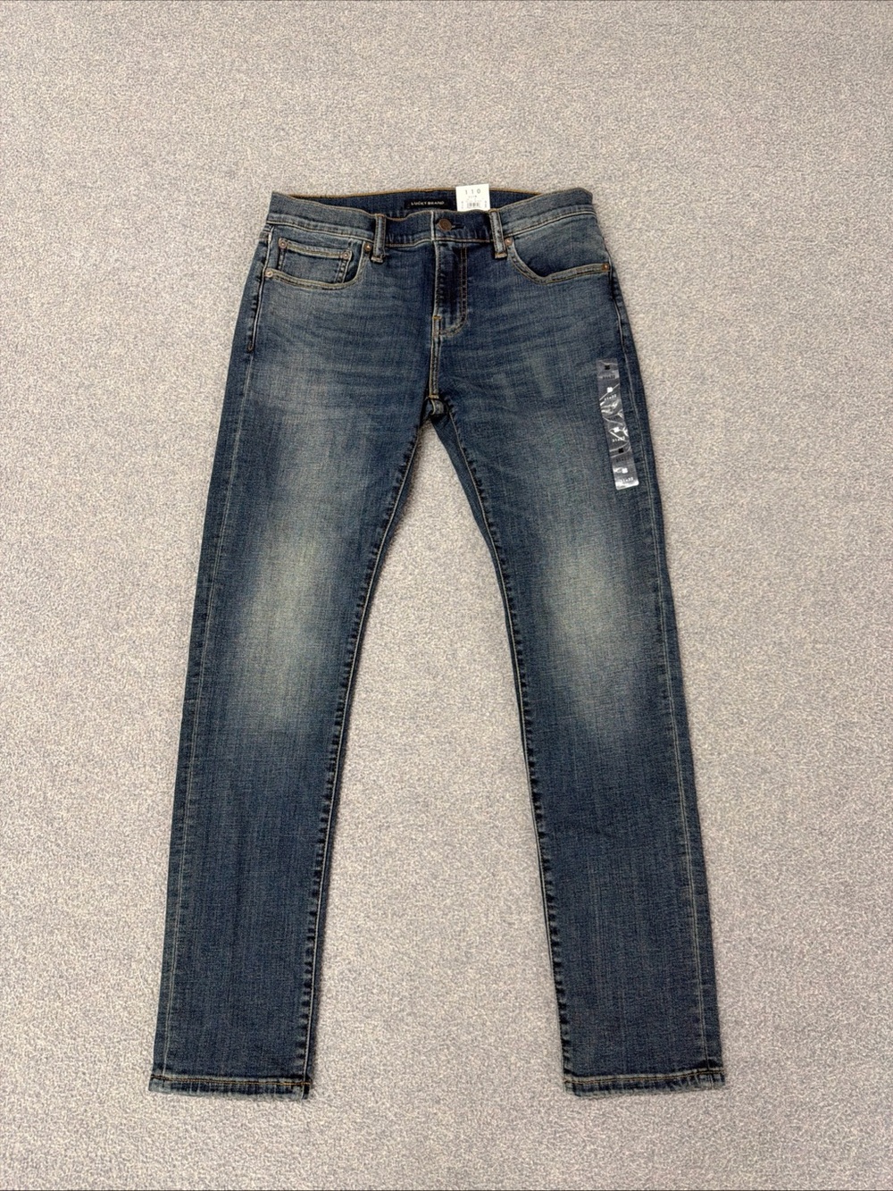 Lucky Brand Men's Slim Straight Jeans - Dark Blue Wash